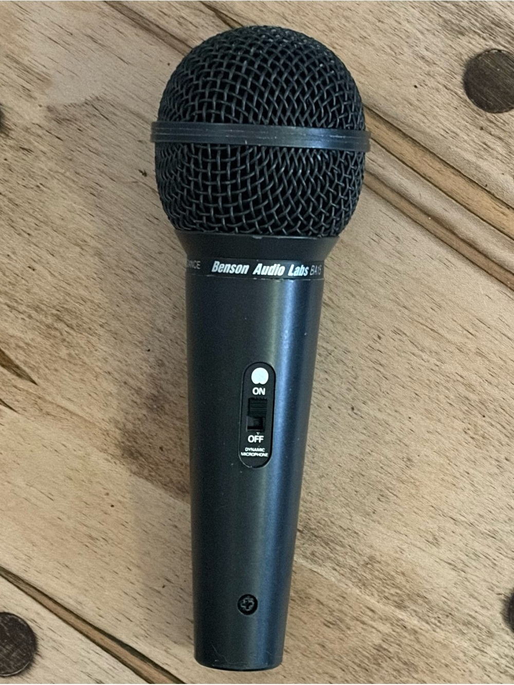 Benson Audio Labs BA15 Low Impedance Cardioid Dynamic Microphone Musician Singer